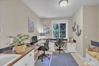 Office on the main floor