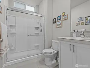 Downstairs 3/4 bathroom