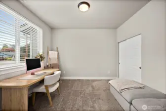 Main floor bedroom with full bath across hall - AWESOME MULTI-GEN option