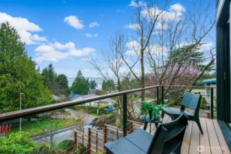 Stunning west facing views