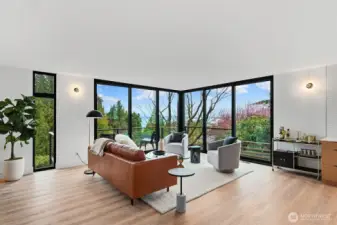 Large spacious living room