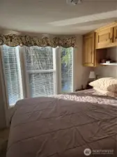 Lake view from bedroom window