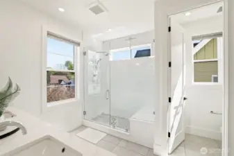 Spa-inspired primary ensuite