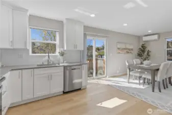 Second house kitchen and dining