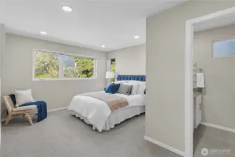 Second house primary bedroom