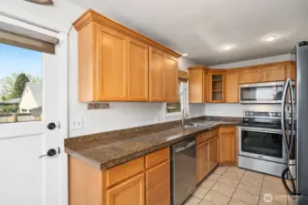 Lots of counter space