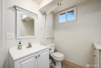 Lower Level bathroom