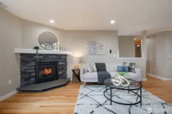 Gas fireplace