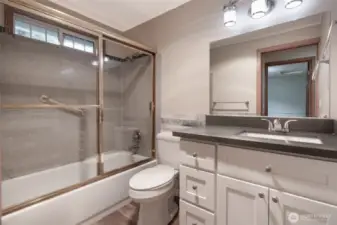 Full bath upstairs