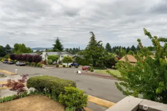 Views of the Sound, Mount Baker and East Cascades on a clear day!