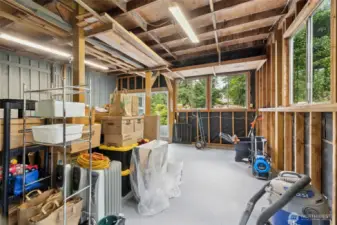 Unfinished space