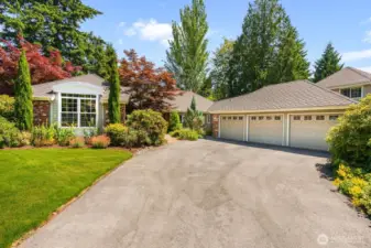 3-car garage & corner lot!