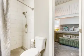 Primary bath shower