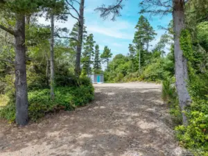 Driveway Entrance to property