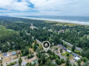 Pacific Ocean - Southwest of property