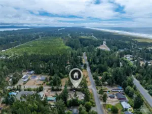 Long Beach Peninsula - South of property