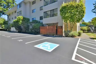 Plenty of guest parking