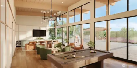 Clubhouse Rendering.