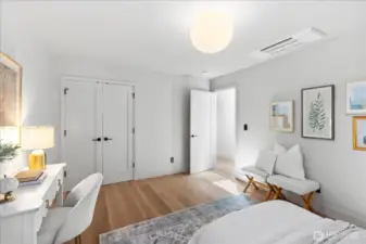 Upper level 3rd bedroom