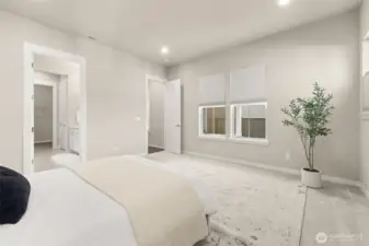 Retreat to your spacious and serene primary suite.