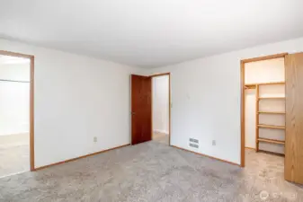 Large primary bedroom