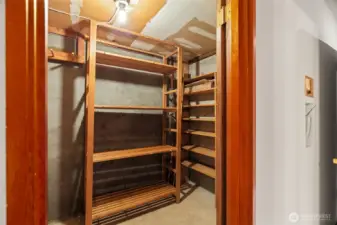 Tons of lower level storage.