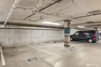 Dedicated parking space