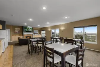 Top floor also has the community penthouse that's available for rent or just to relax and watch one of the many community movies.