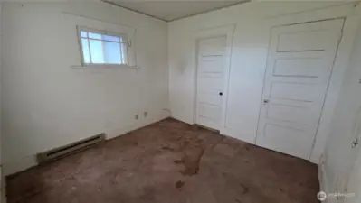 Front bedroom has 2 windows for natural lighting and access to the full bathroom