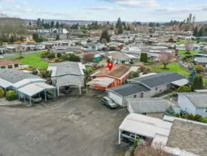 The well maintained grounds make this a great place to call home.