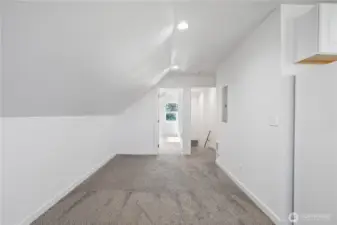 Upstairs Unit Living Area