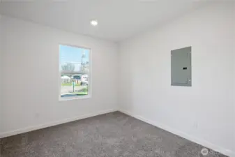 Downstairs Unit Left Side Bedroom