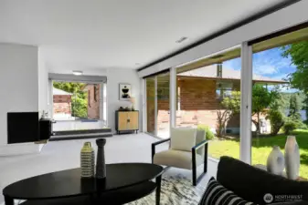 Another wall of windows in the Family Room for endless views and light!
