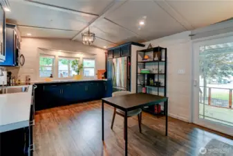 Open floor plan allows for a comfortable flow.