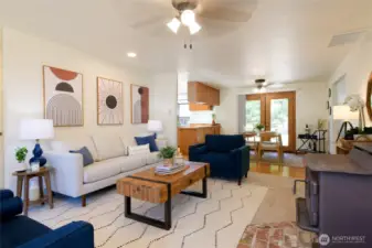 Fresh interior paint throughout the home offers a crisp, updated look that’s ready for you to enjoy. Move in ready!