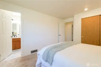Primary bedroom with dedicated En Suite.