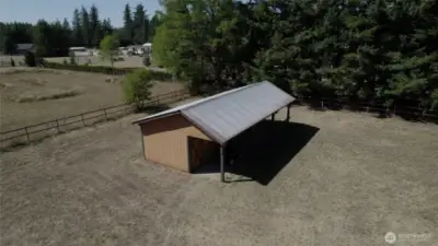 Equestrians and animal lovers will appreciate the 2-stall barn with tack room and open pasture. A rare opportunity for hobby farming or simply embracing country living.