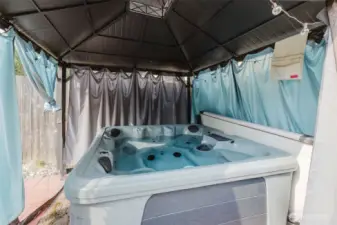 Newer hot tub