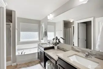 Primary 5 Piece ensuite bath.
