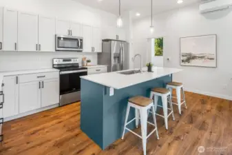 All stainless appliances & beautiful LVP flooring.