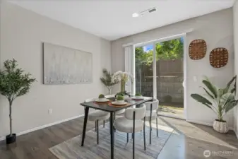 Open-Concept Dining Area