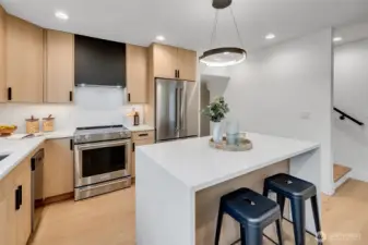 Main level great room.