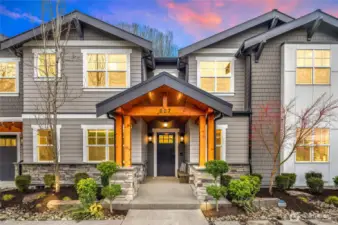 Don't miss the 3-car garage and covered porch welcoming you in.