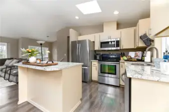 Great room floor plan.