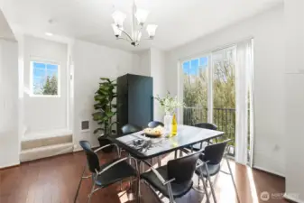 Wine fridge is ready to be stocked!