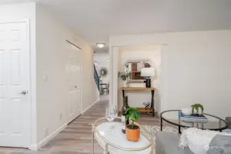 Recessed nook would be perfect for TV or shelving