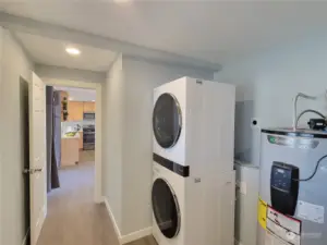 Huge laundry space for convenience.