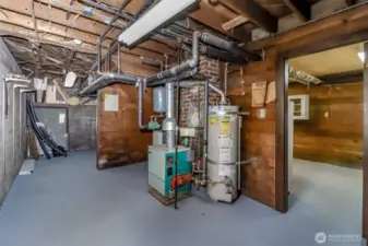 Storage and Furnace Room