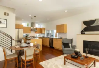 Open floor plan