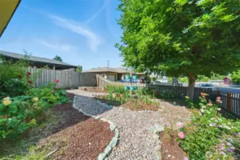 Front garden